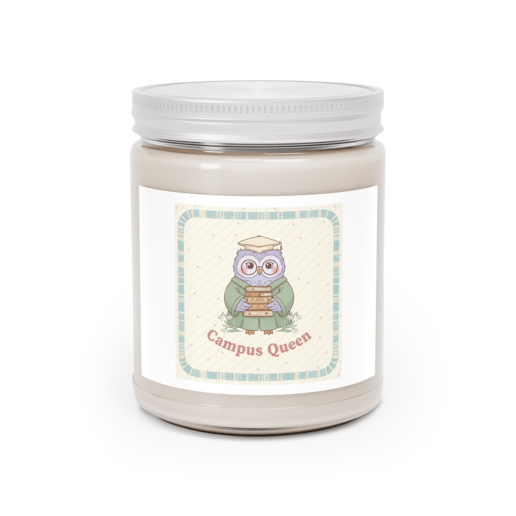 Campus Queen Owl Scented Candle