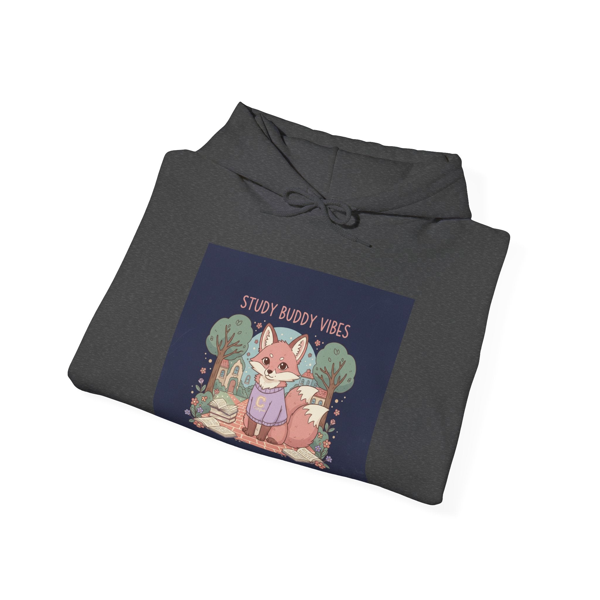 Fox Hoodie – Study Buddy Vibes