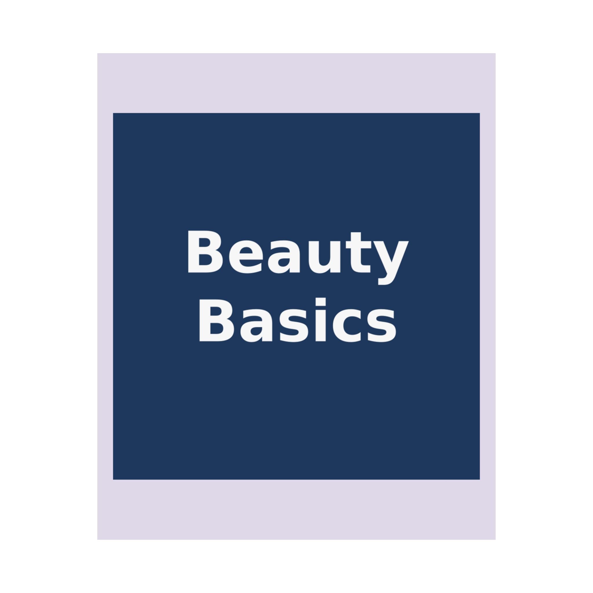 "Beauty Basics" Black Cat Poster | College Girl Gift | Fashion | KayKay Classics