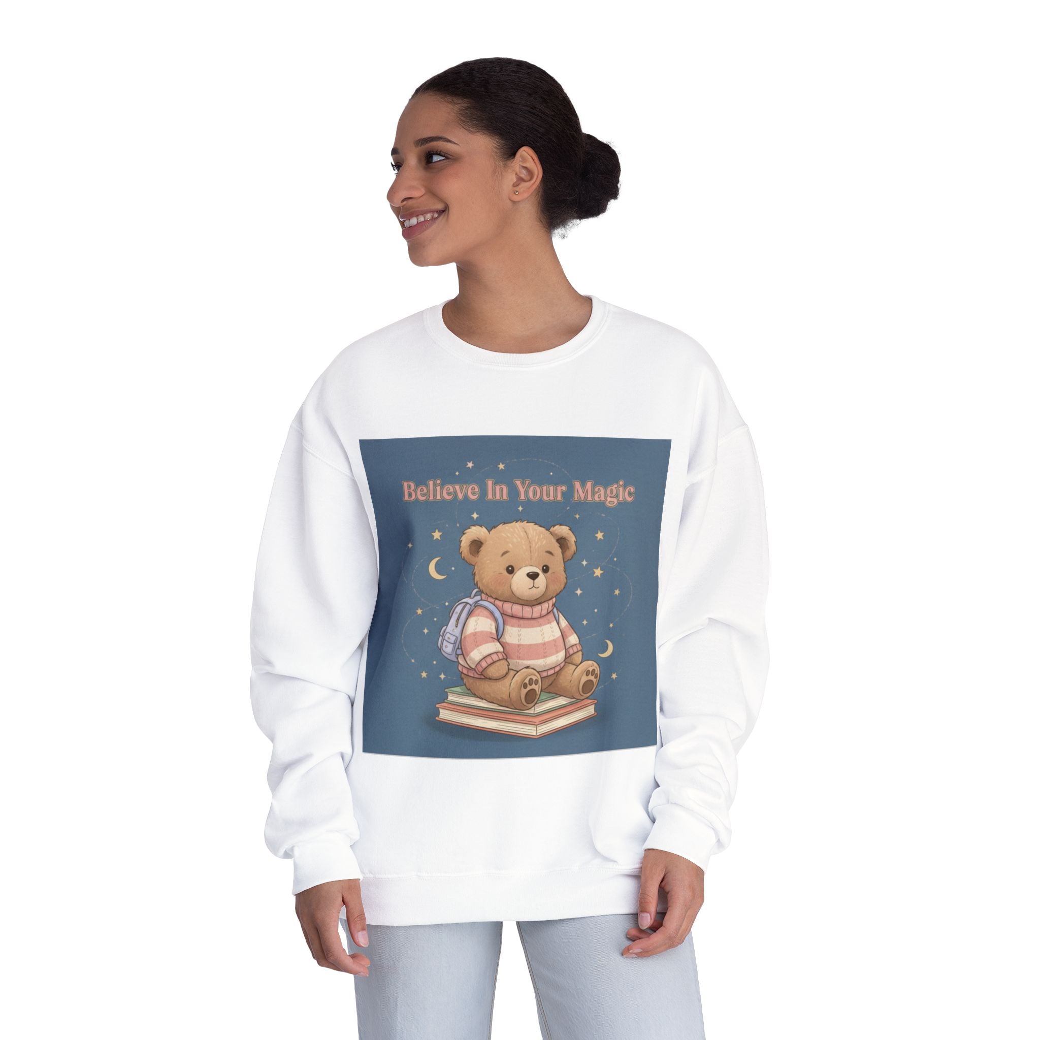 Bear Crewneck Sweatshirt – Believe in Your Magic