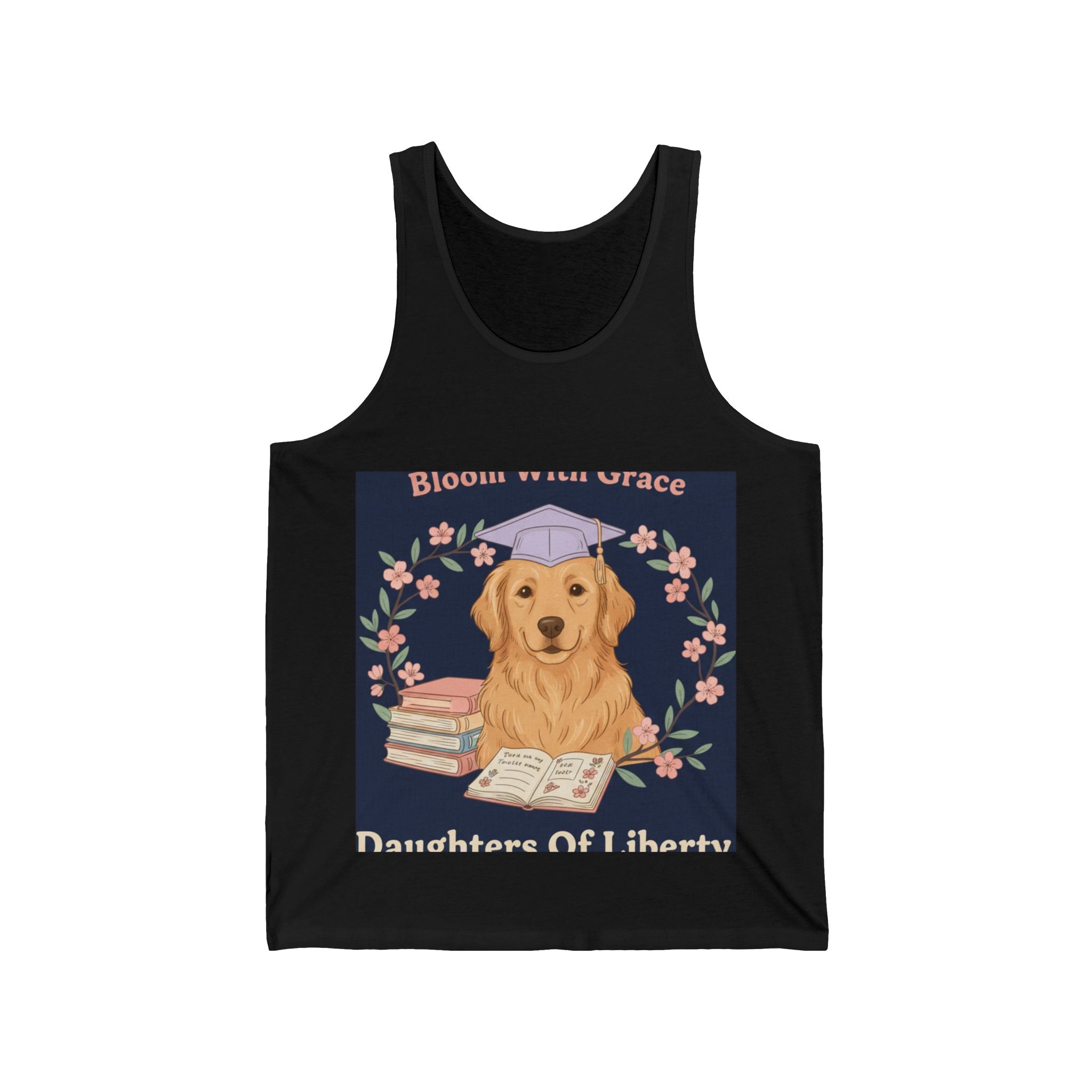 Golden Retriever Tank Top – Bloom With Grace
