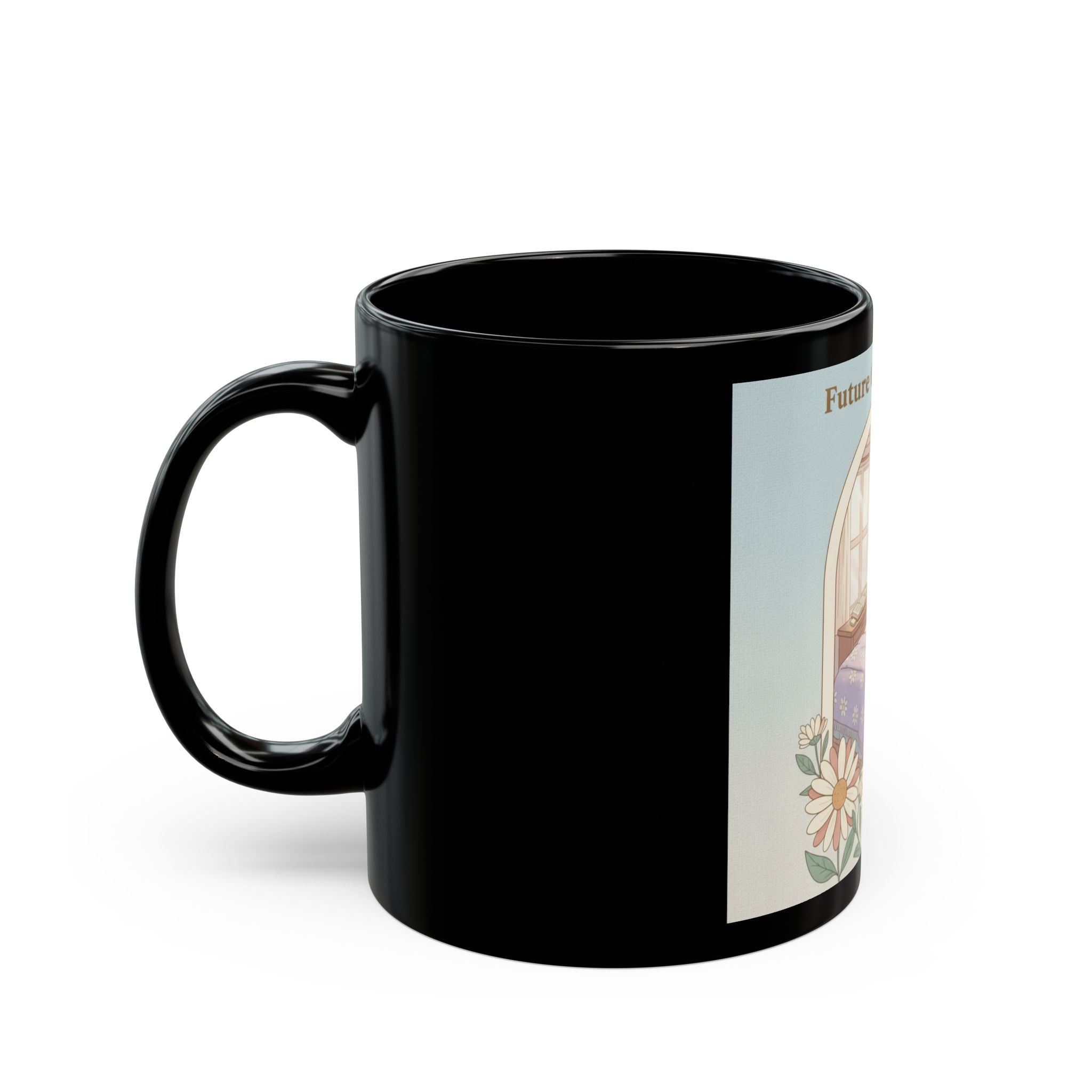 Future CEO Loading Black Mug 11oz
