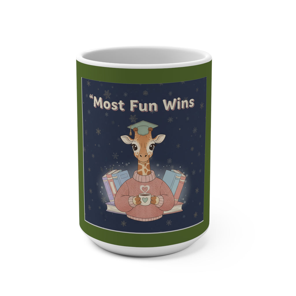 Giraffe Mug 15oz – Most Fun Wins