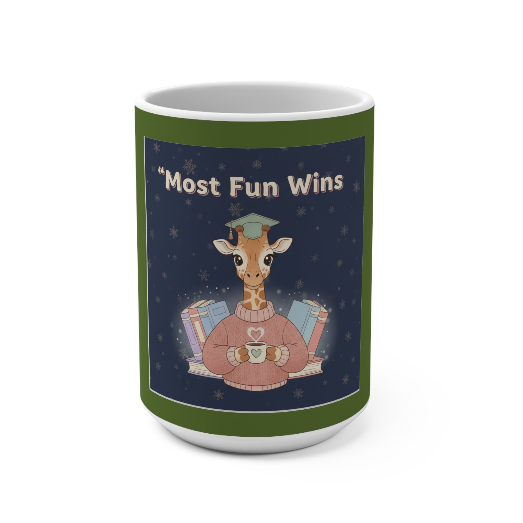 Giraffe Mug 15oz – Most Fun Wins