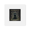 Black Cat Die-Cut Magnet – Success Looks Good on You