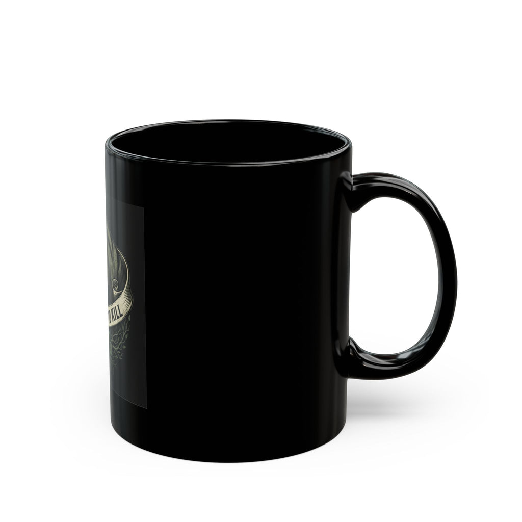 Hard to Kill Tiger Black Mug 11oz
