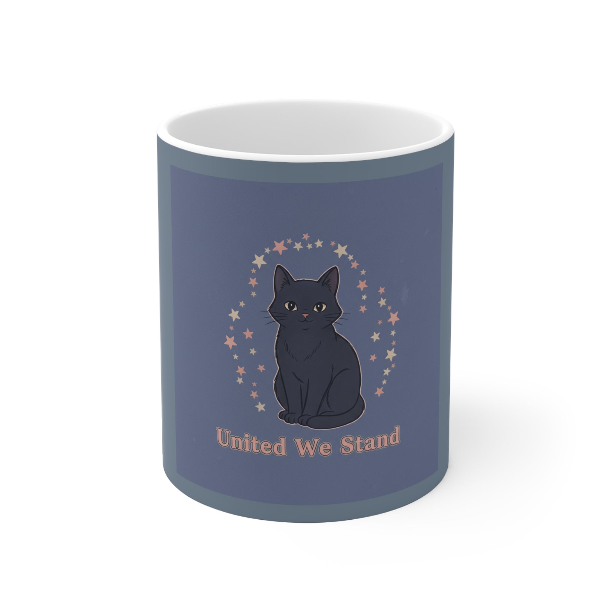 Black Cat Mug 11oz – United We Stand