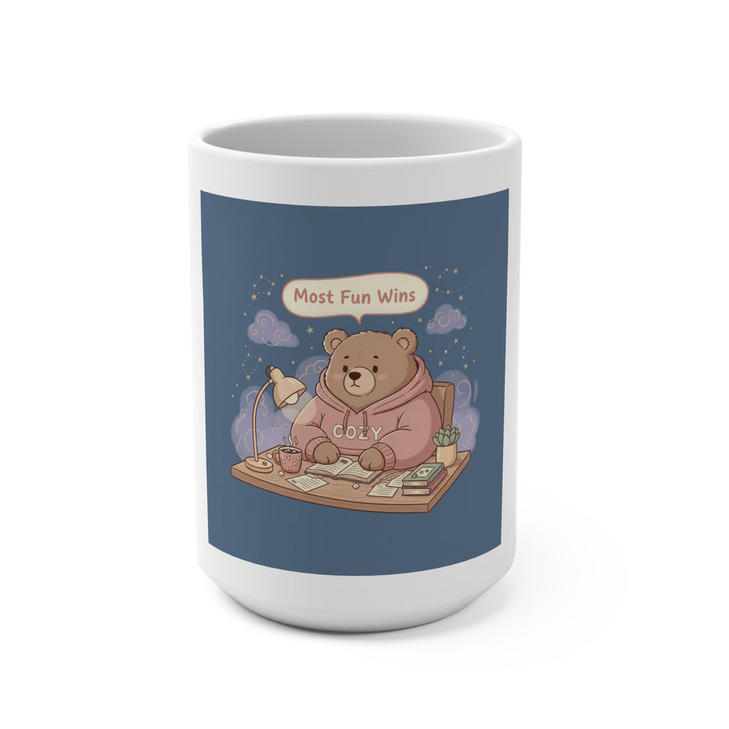 Bear Mug 15oz – Most Fun Wins