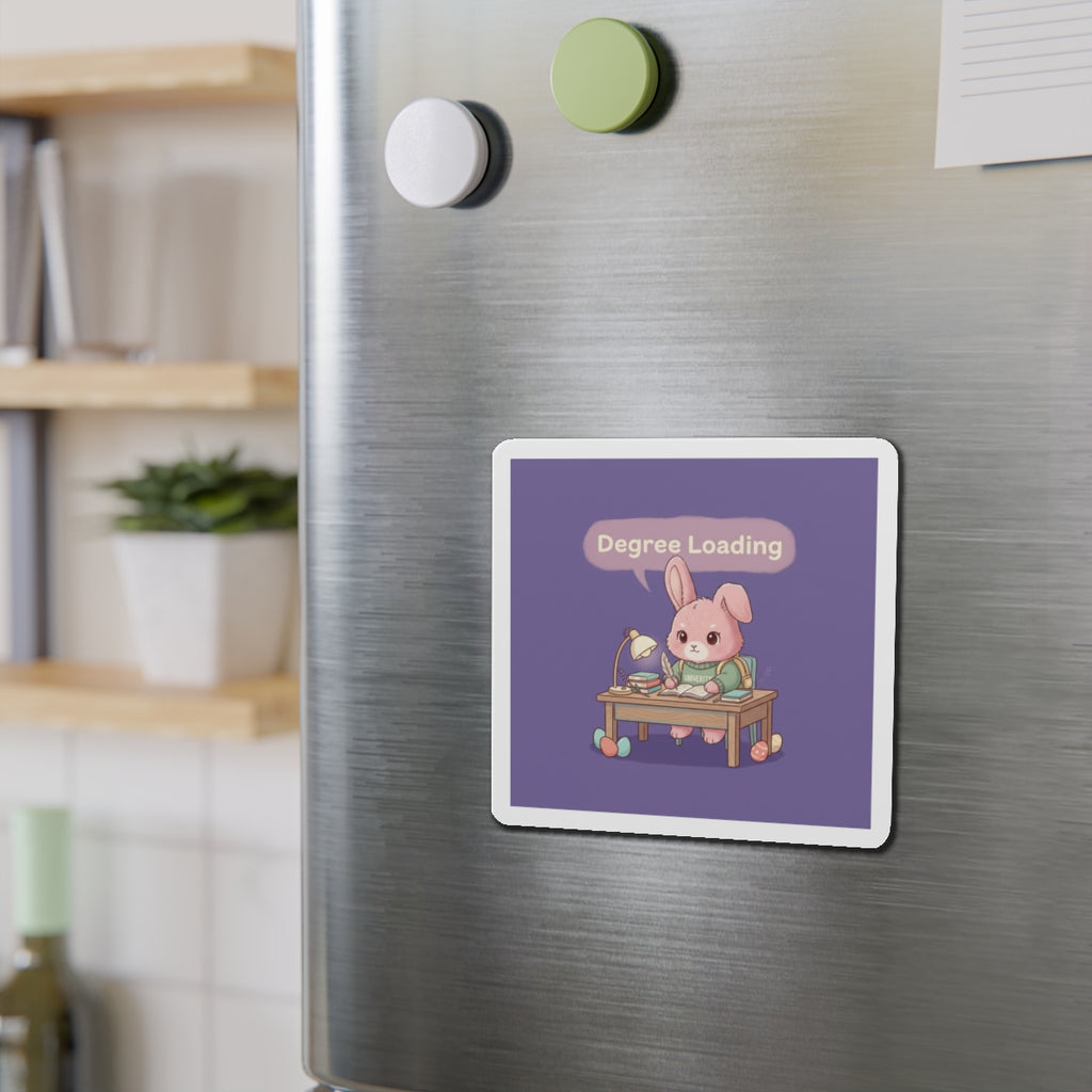Bunny Die-Cut Magnet – Degree Loading