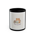 Goals On Goals Hamster Black Mug 11oz