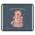 Dragon Mouse Pad – Coffee and Confidence