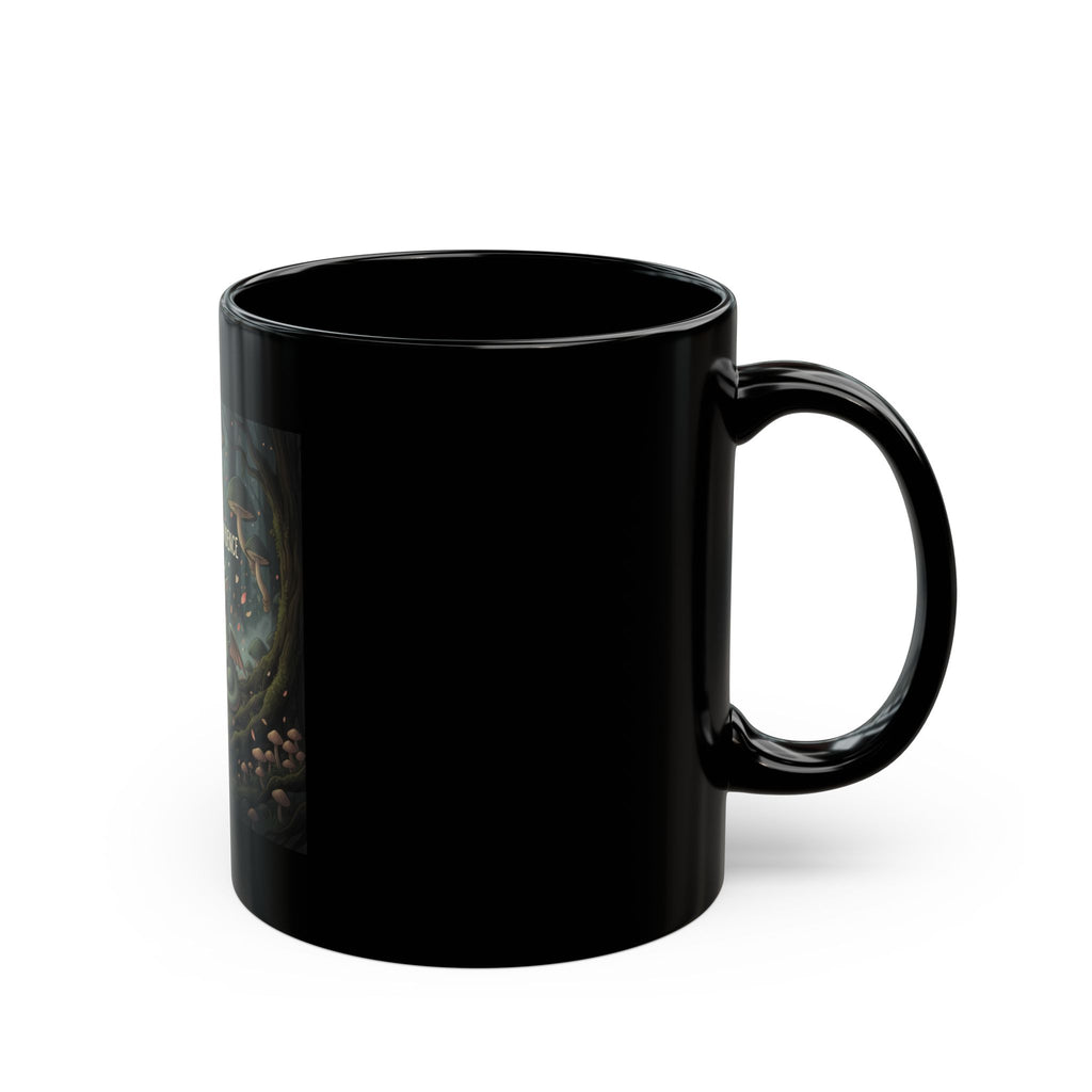 Honeybees Black Mug 11oz – Coffee and Confidence