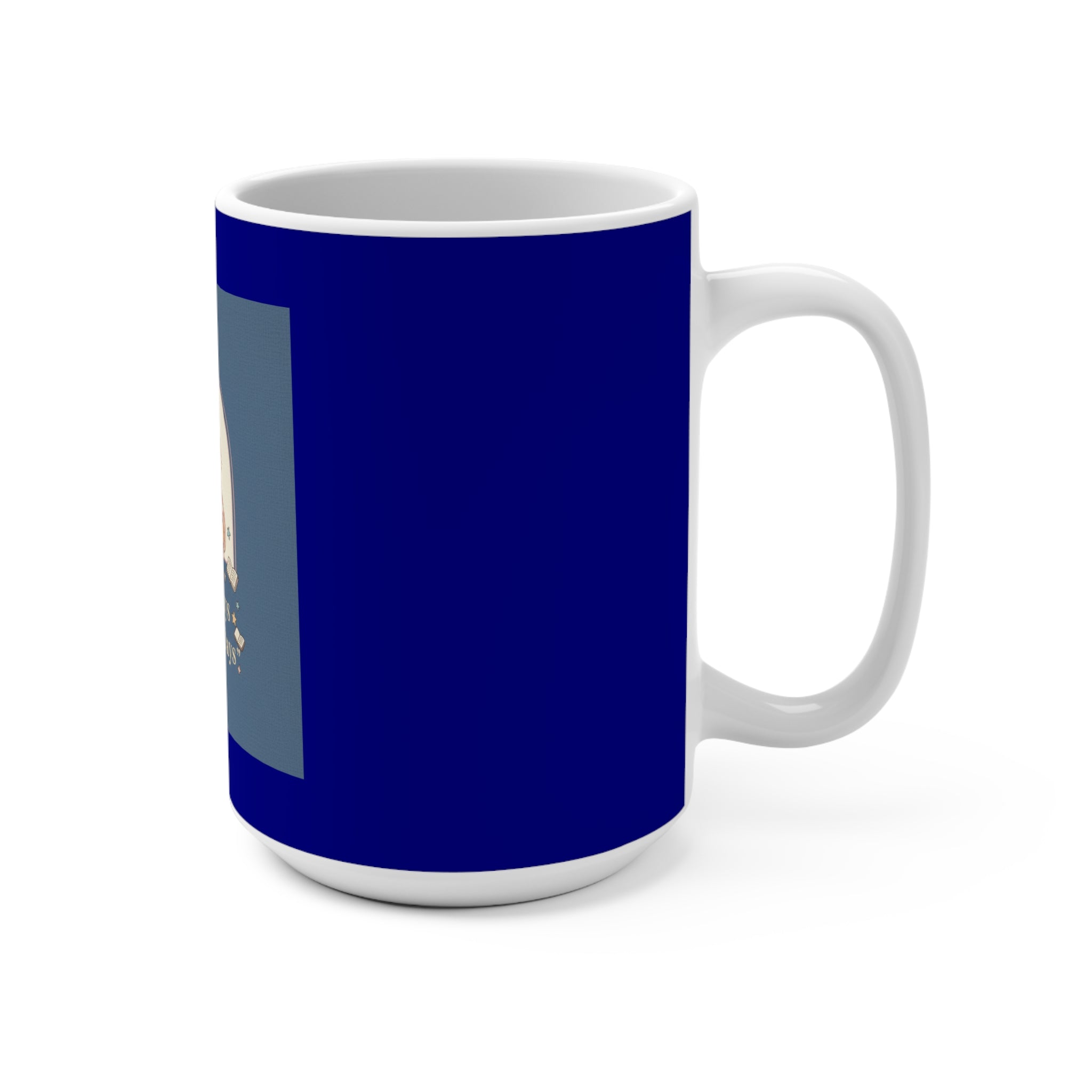 Cat Mug 15oz – Library Days Are the Best Days