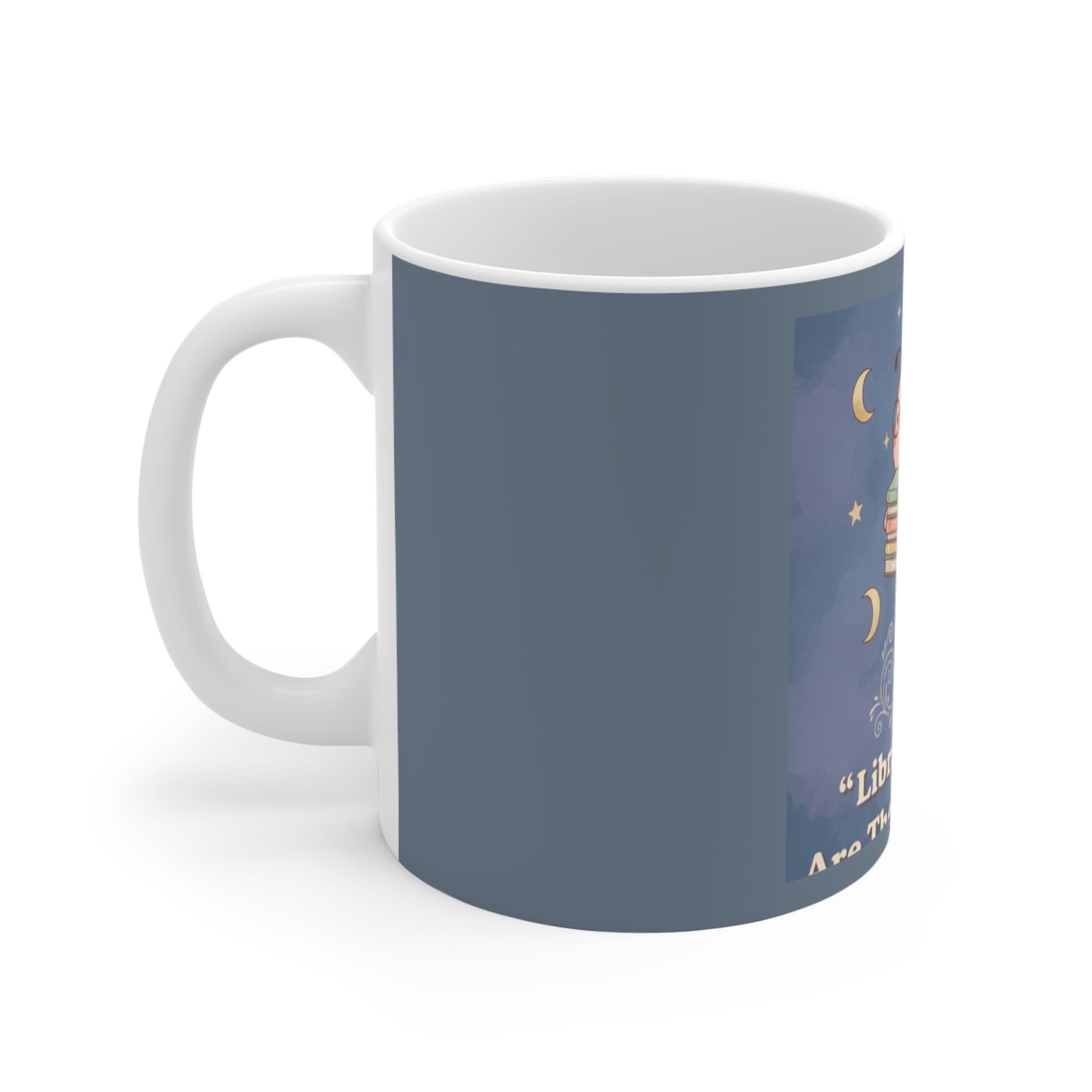 Bee Mug 11oz – Library Days Are the Best Days