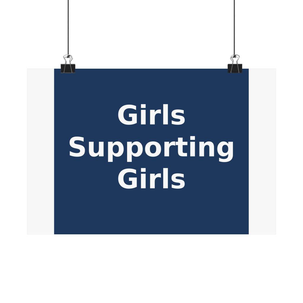 Girls Supporting Girls - KayKay Poster