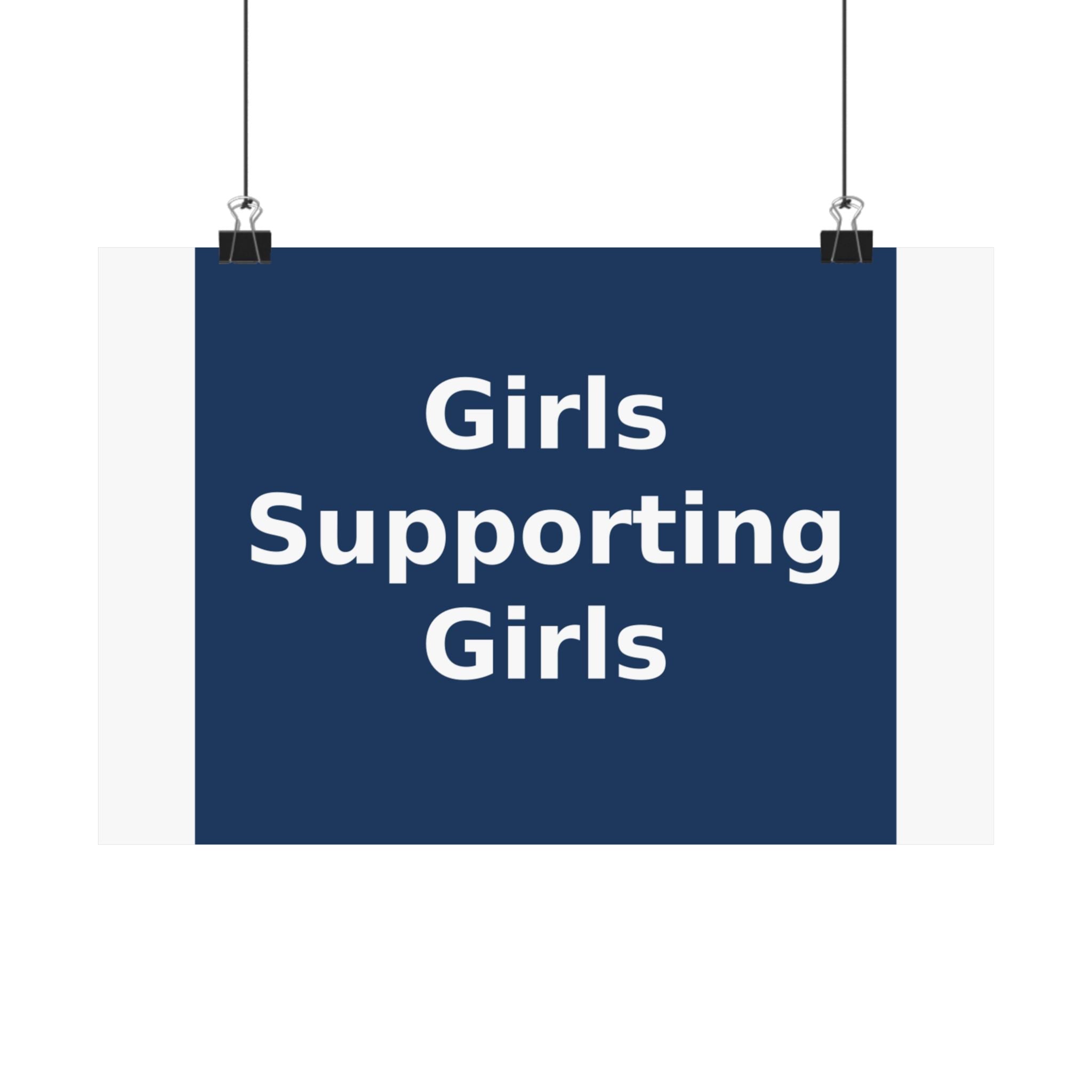 Girls Supporting Girls - KayKay Poster