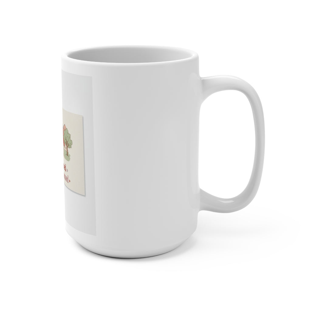 Stressed Blessed And Coffee Obsessed Cardinal Mug 15oz
