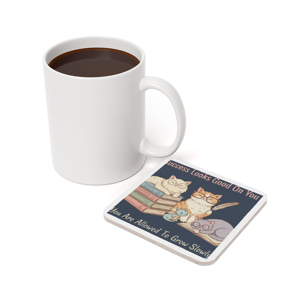 Bunny Cork Coaster – Success Looks Good on You You Are Allowe