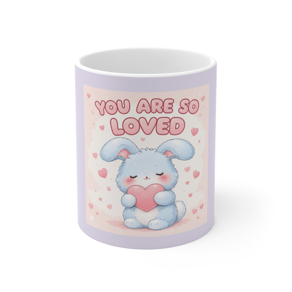 "YOU ARE SO LOVED" Black Cat Mug | College Girl Gift | Fashion | KayKay Classics