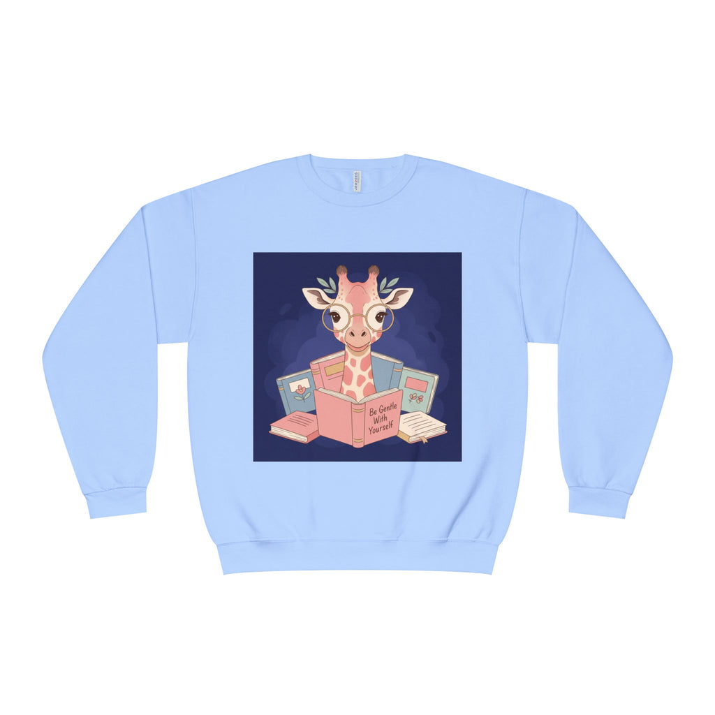 Giraffe Crewneck Sweatshirt – Be Gentle With Yourself