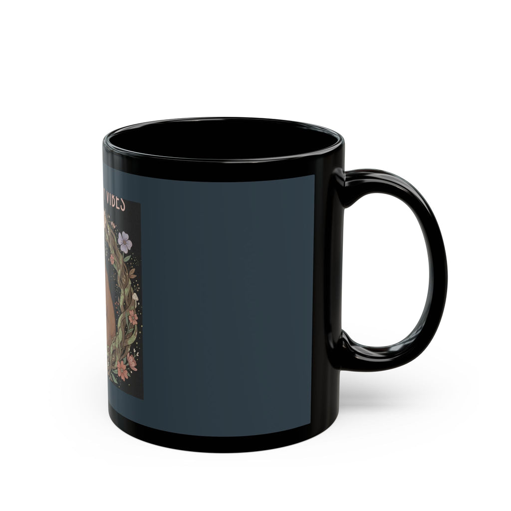 Bear Black Mug 11oz – Study Buddy Vibes