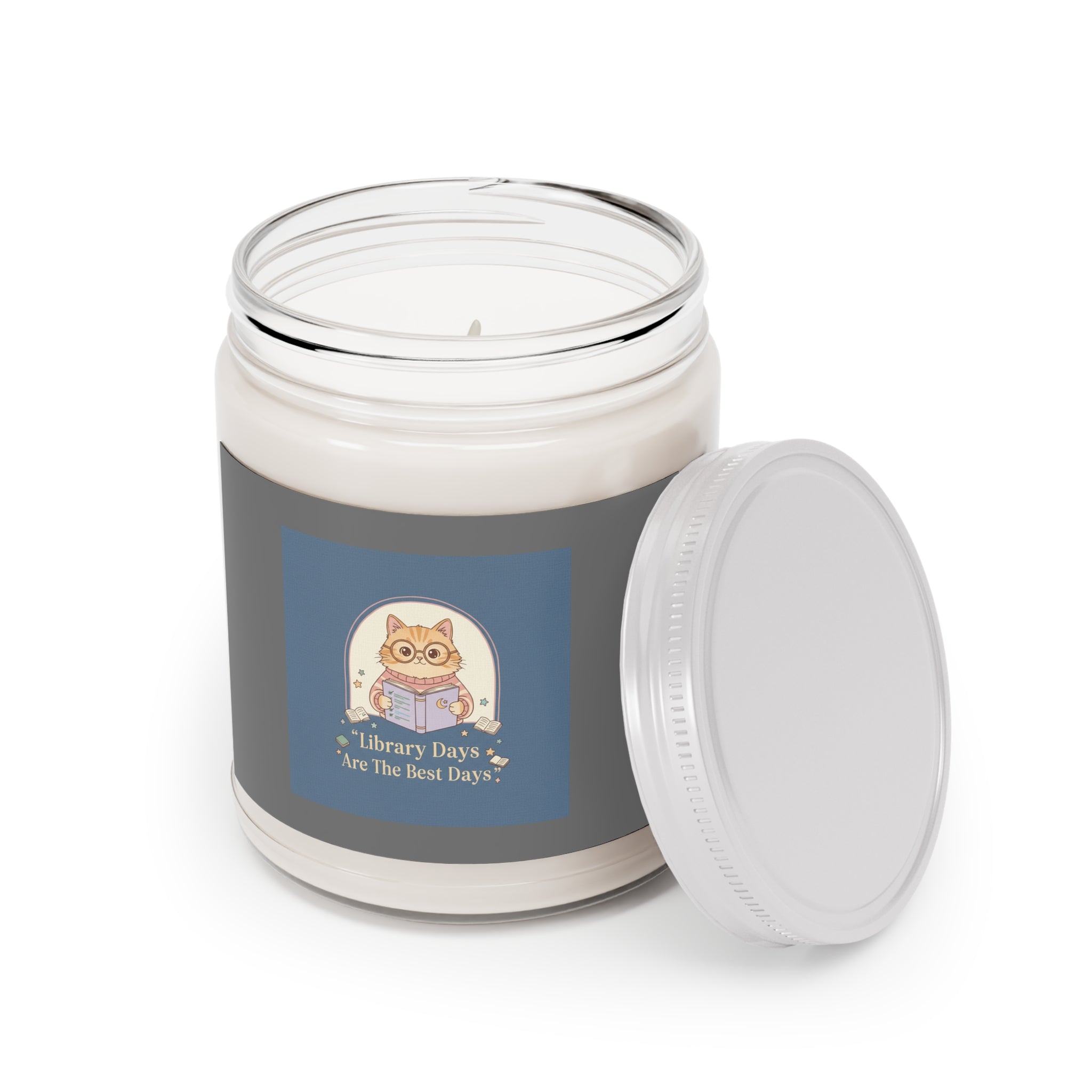 Cat Scented Candle – Library Days Are the Best Days