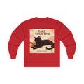 TAKE YOUR TIME Cat Long Sleeve Tee