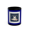 Rabbit Black Mug 11oz – Be Gentle With Yourself