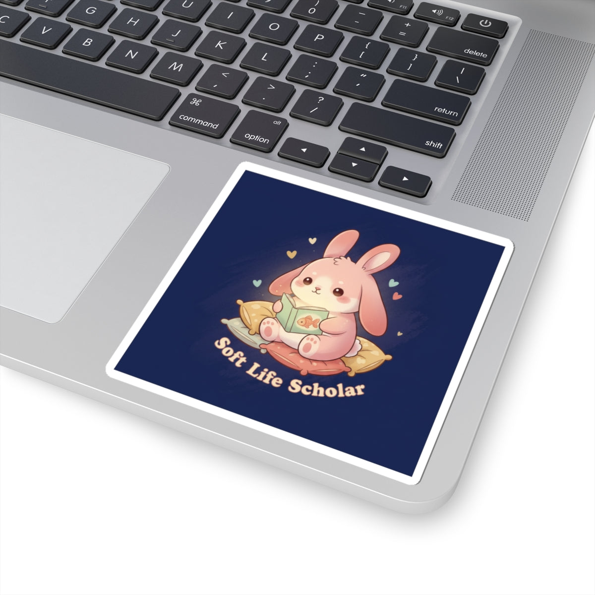 Bunny Kiss-Cut Sticker – Soft Life Scholar