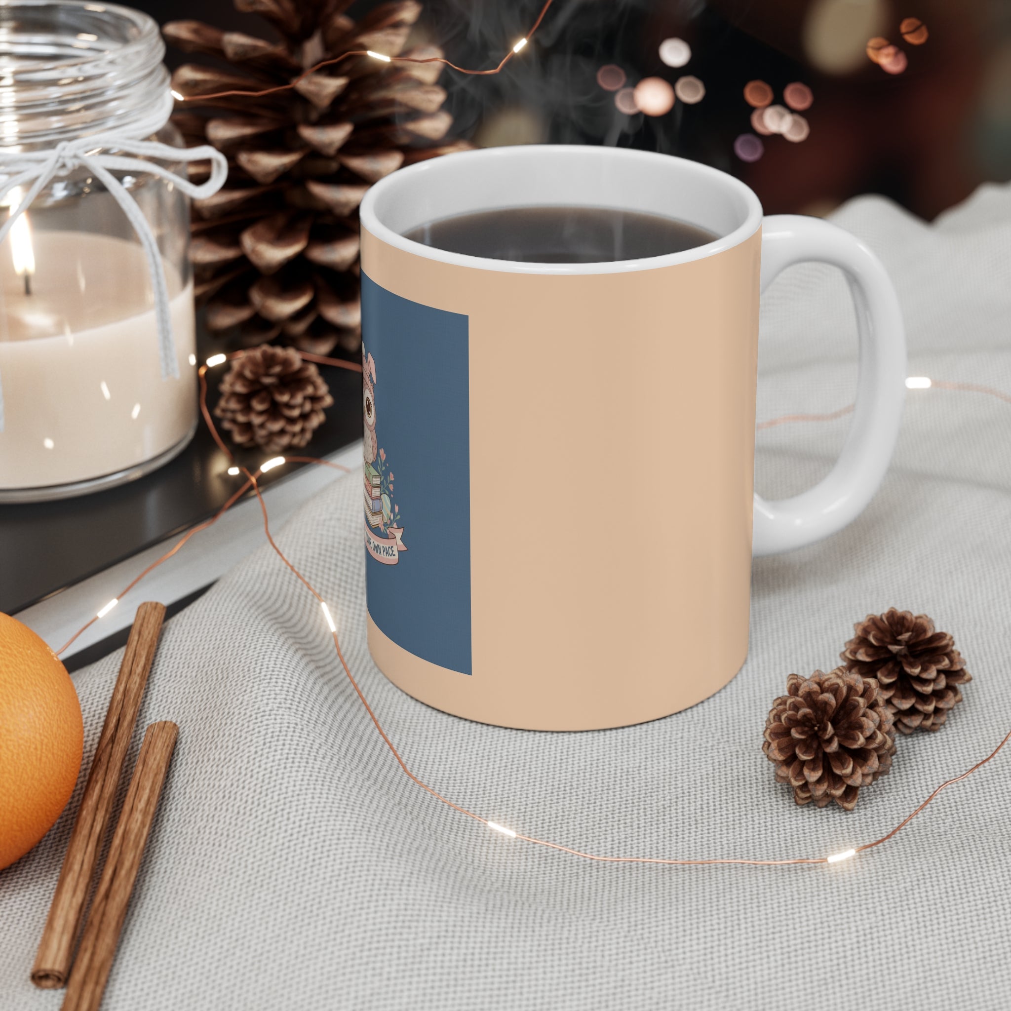 Bunny Mug 11oz – Bloom at Your Own Pace