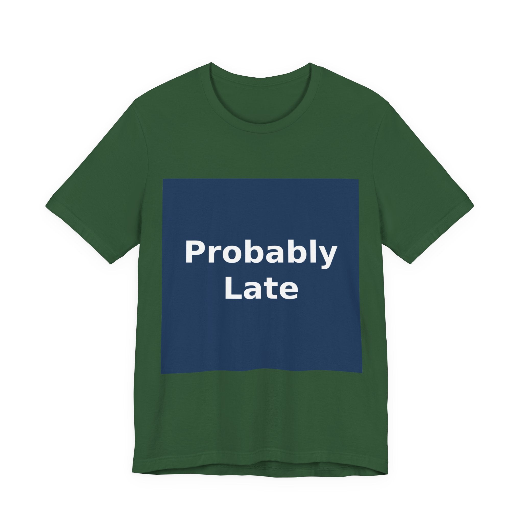 "Probably Late" Black Cat Women Tee | College Girl Gift | Fashion | KayKay Classics