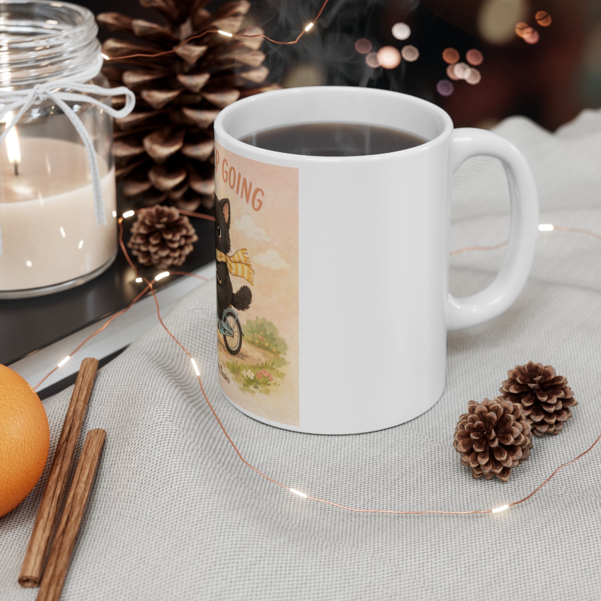 JUST KEEP GOING Mug 11oz