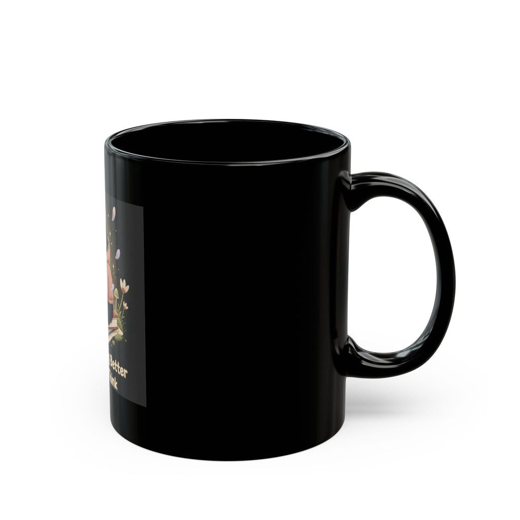 Black Cat Black Mug 11oz – You Are Doing Better Than You Think