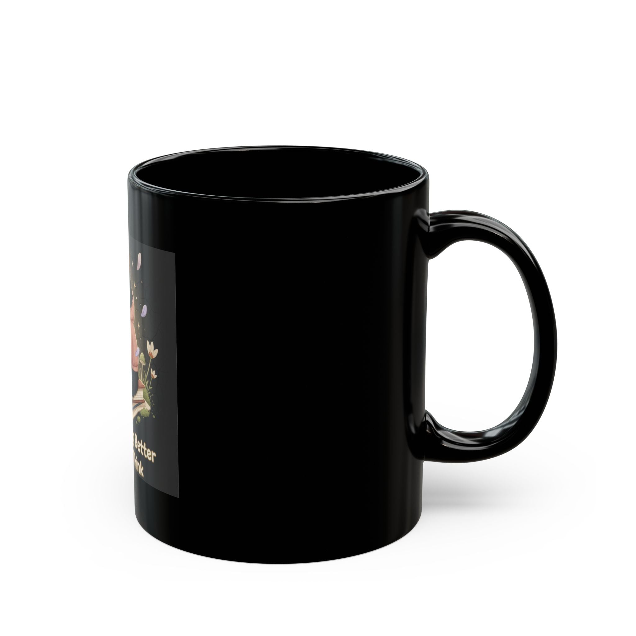 Black Cat Black Mug 11oz – You Are Doing Better Than You Think