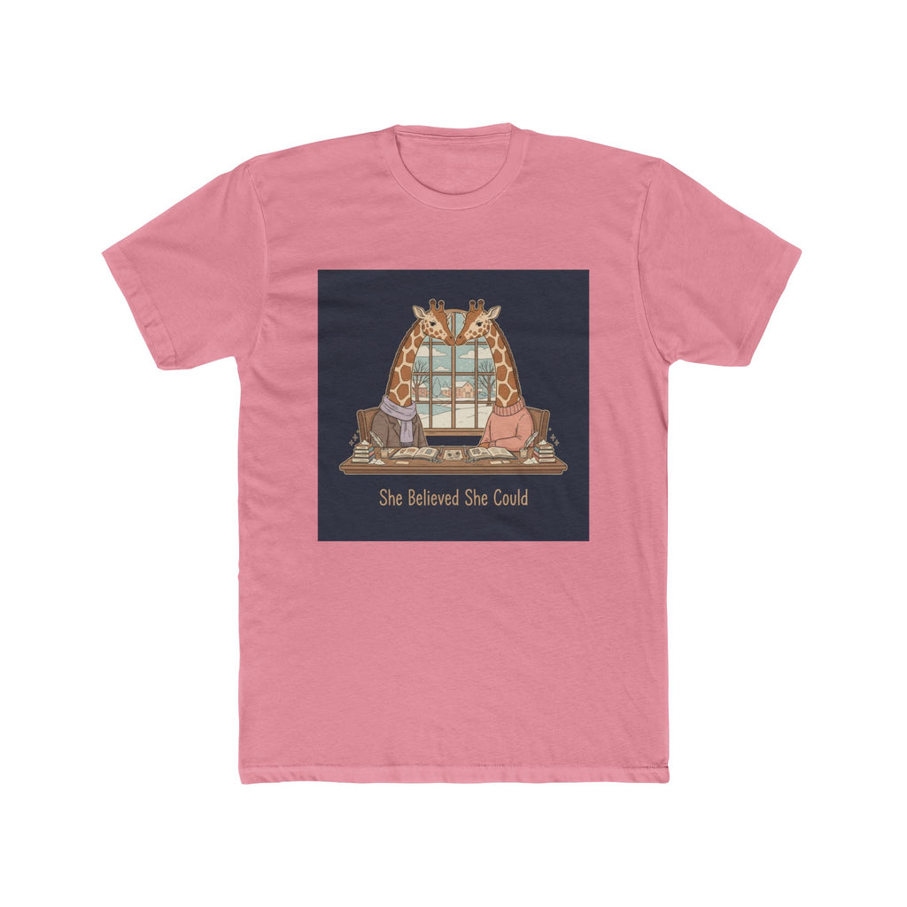 She Believed She Could Giraffe Unisex Tee