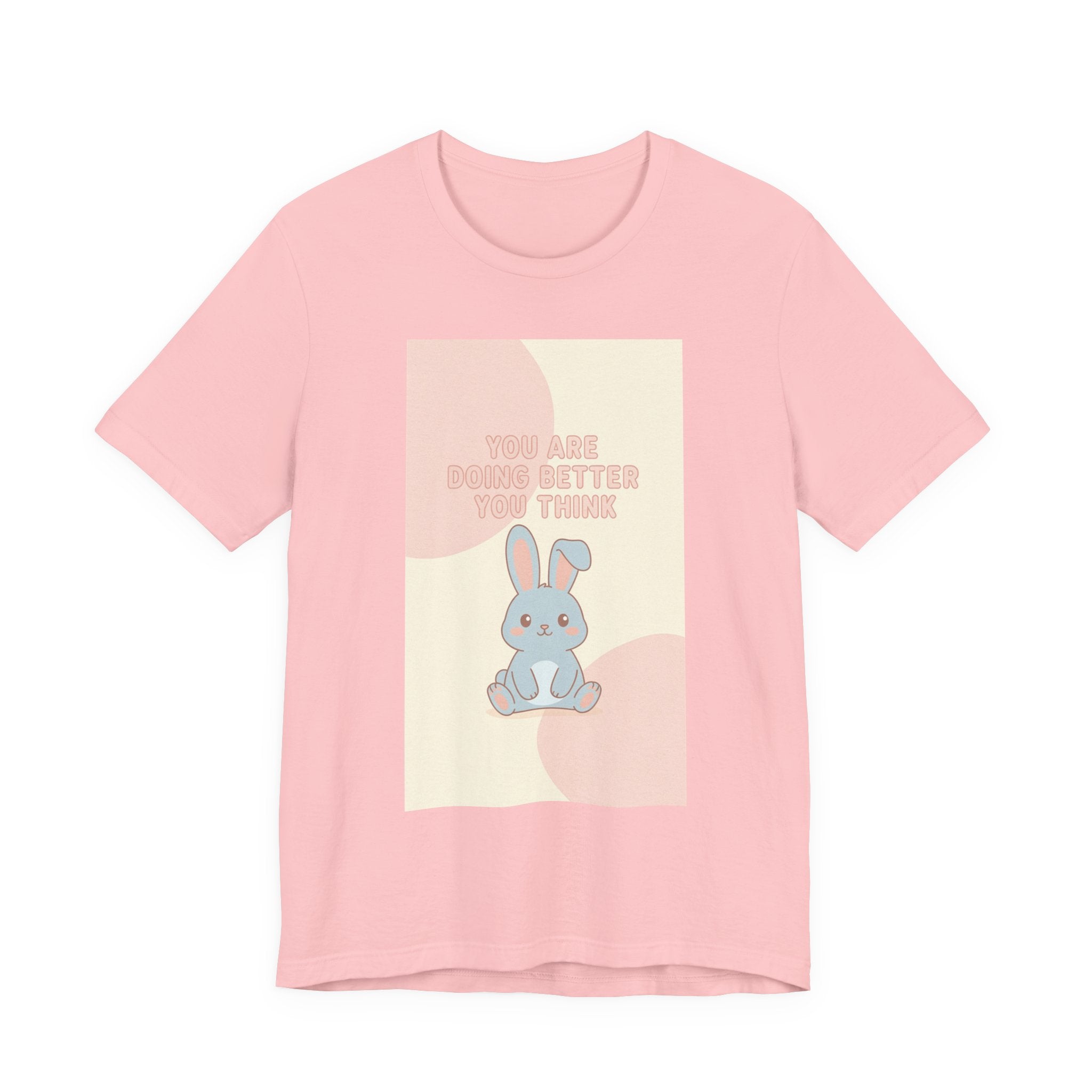 "YOU ARE DOING BETTER YOU THINK" Black Cat Women Tee | College Girl Gift | Fashion | KayKay Classics