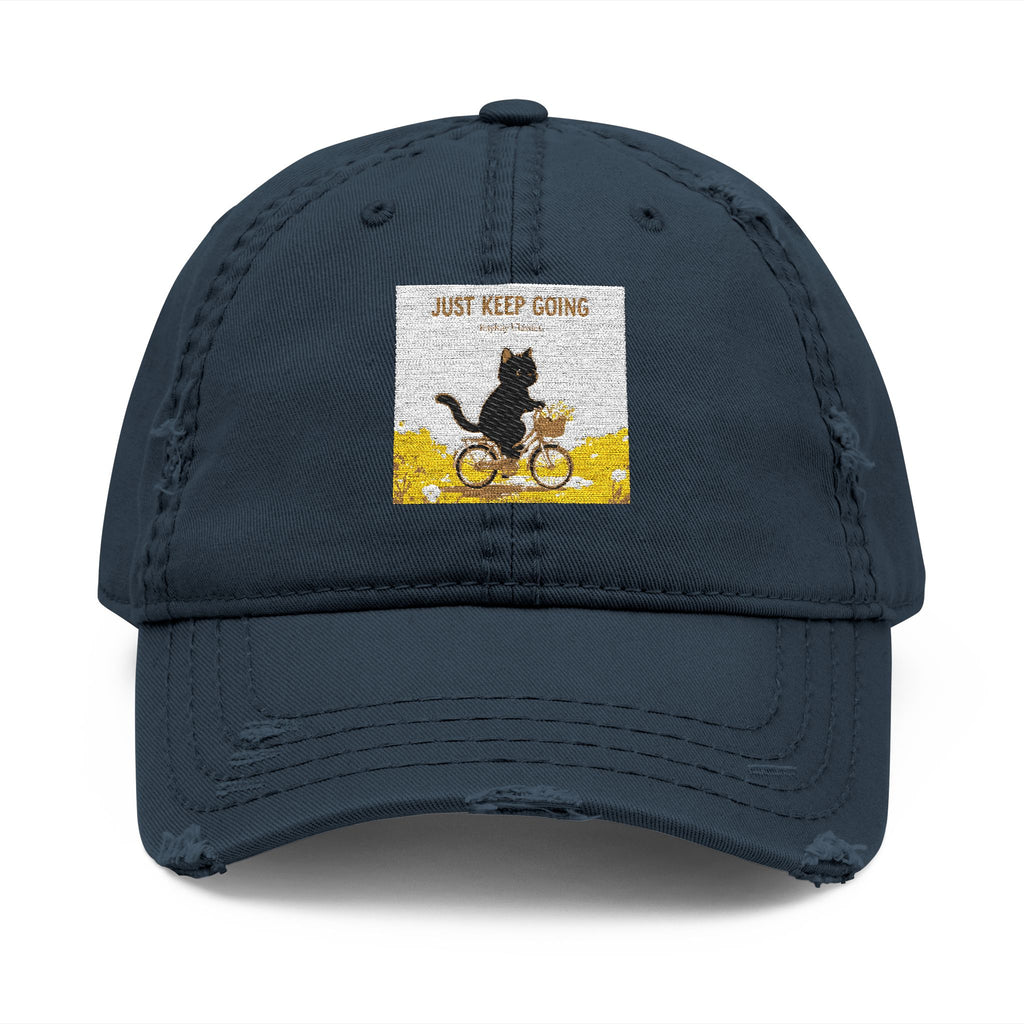 JUST KEEP GOING Dad Hat