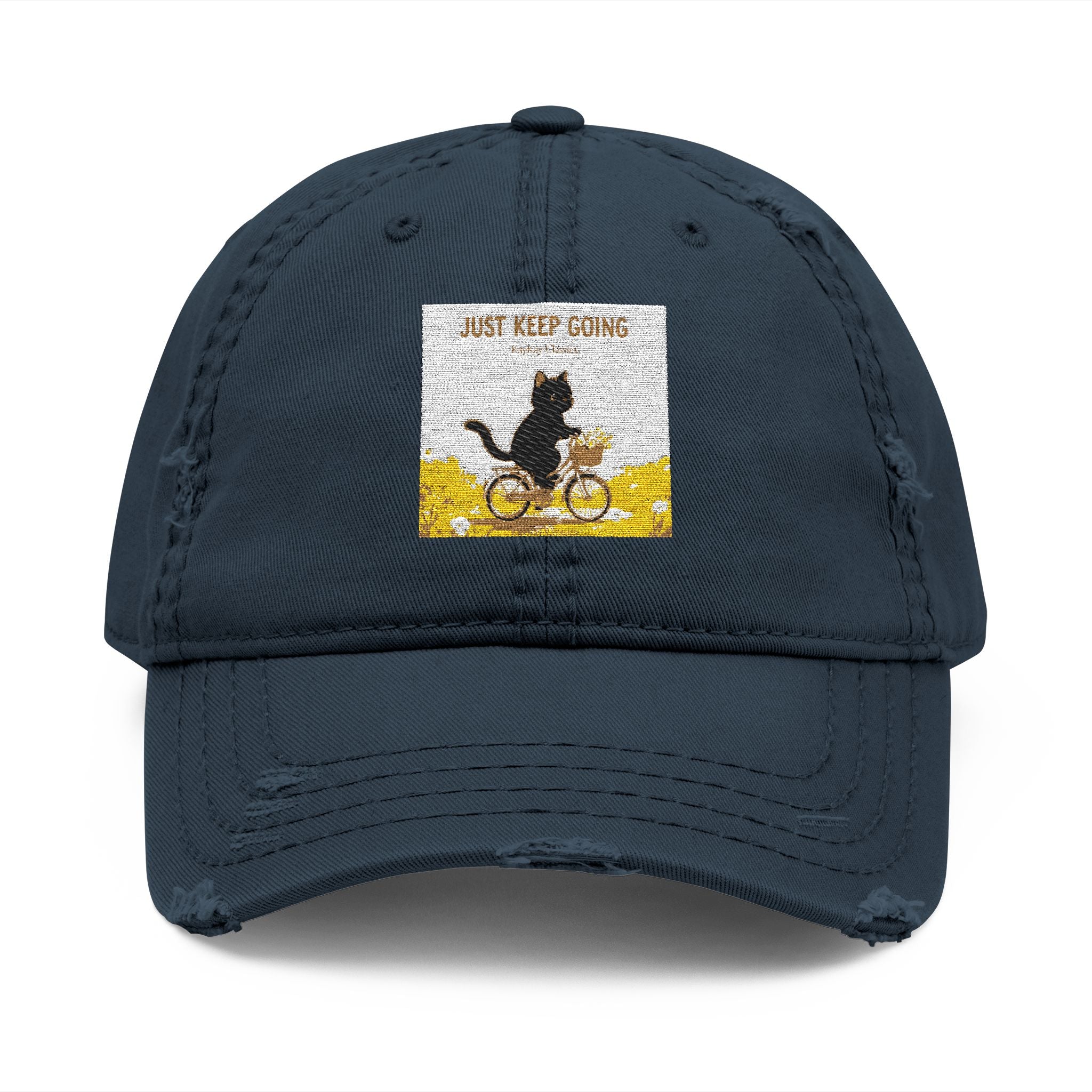 JUST KEEP GOING Dad Hat