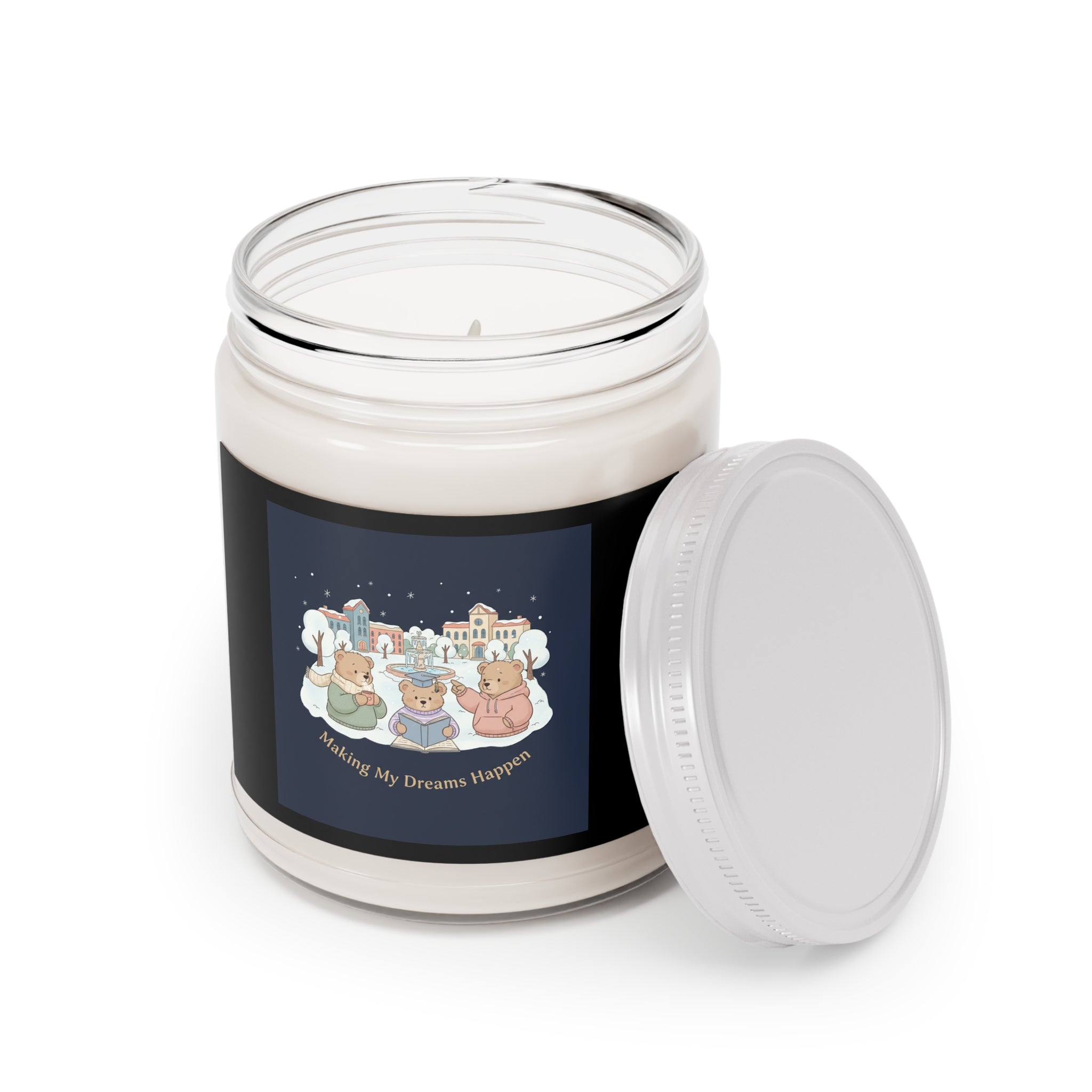 Making My Dreams Happen Bear Scented Candle