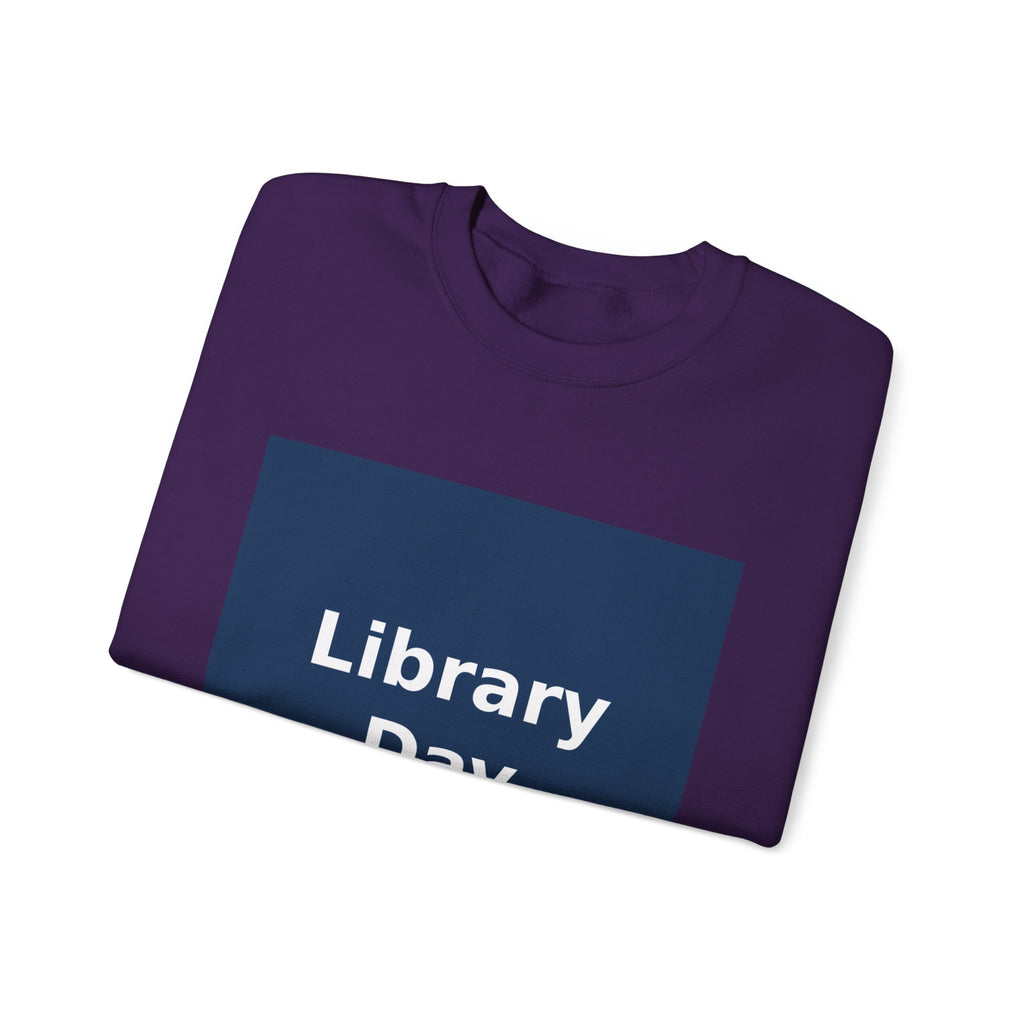 "Library Day" Black Cat Crewneck | College Girl Gift | Fashion | KayKay Classics