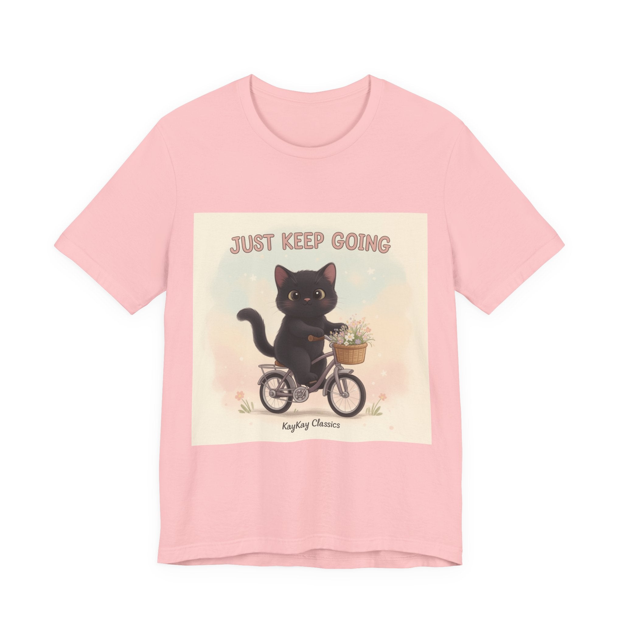 "Coffee Books Success" Black Cat Women Tee | College Girl Gift | Fashion | KayKay Classics