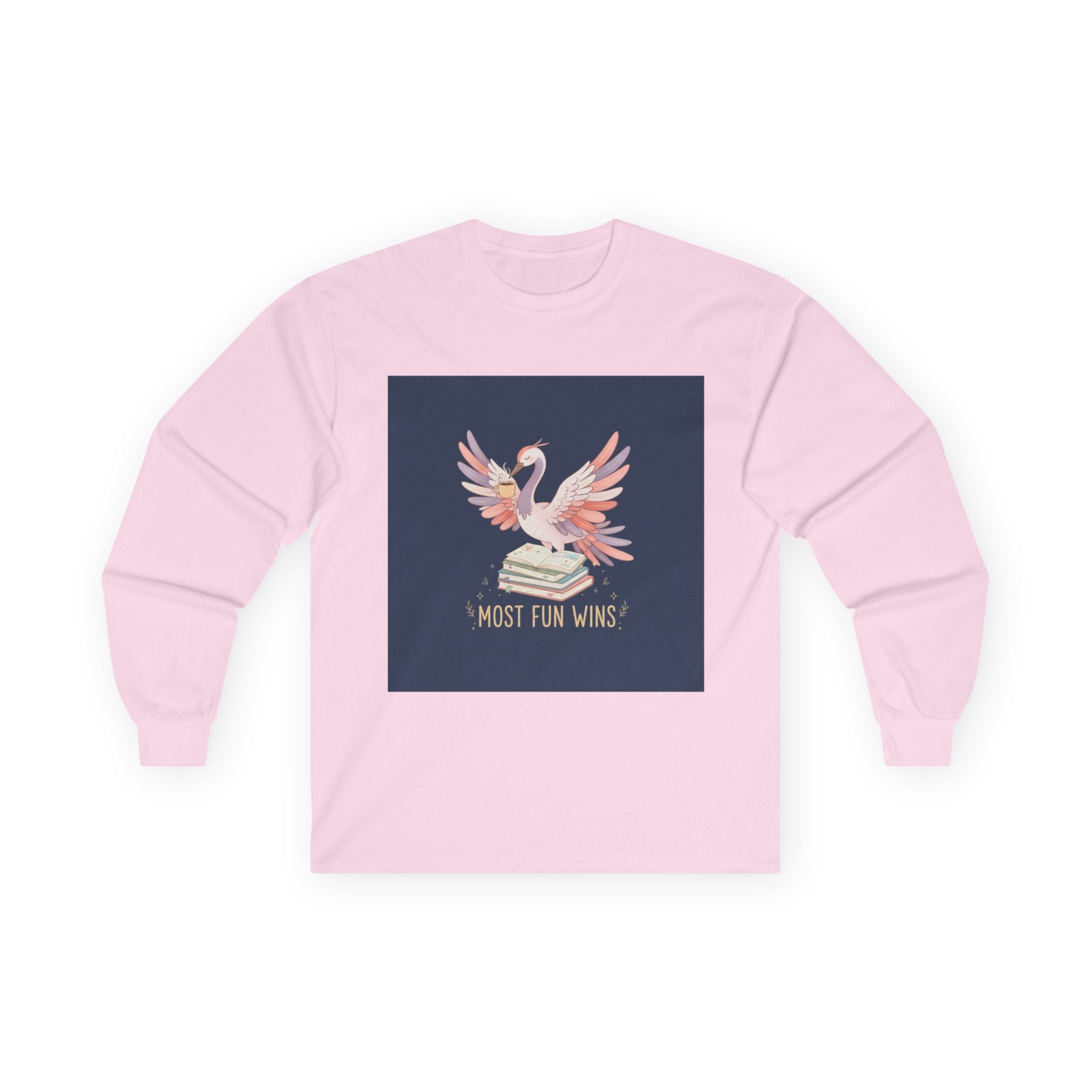 Crane Long Sleeve Tee – Most Fun Wins