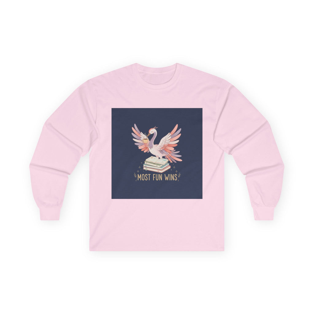Crane Long Sleeve Tee – Most Fun Wins