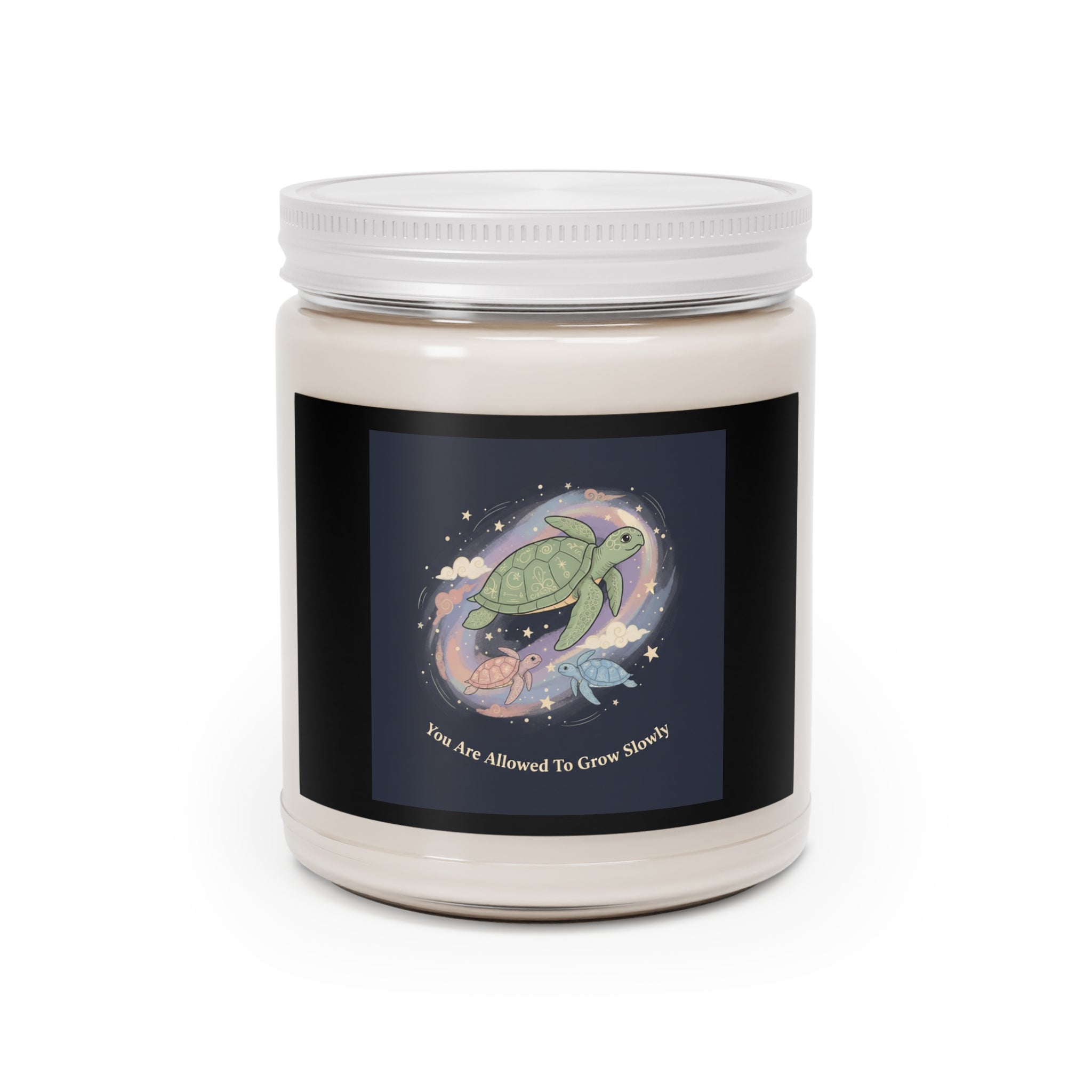 You Are Allowed To Grow Slowly Turtle Scented Candle