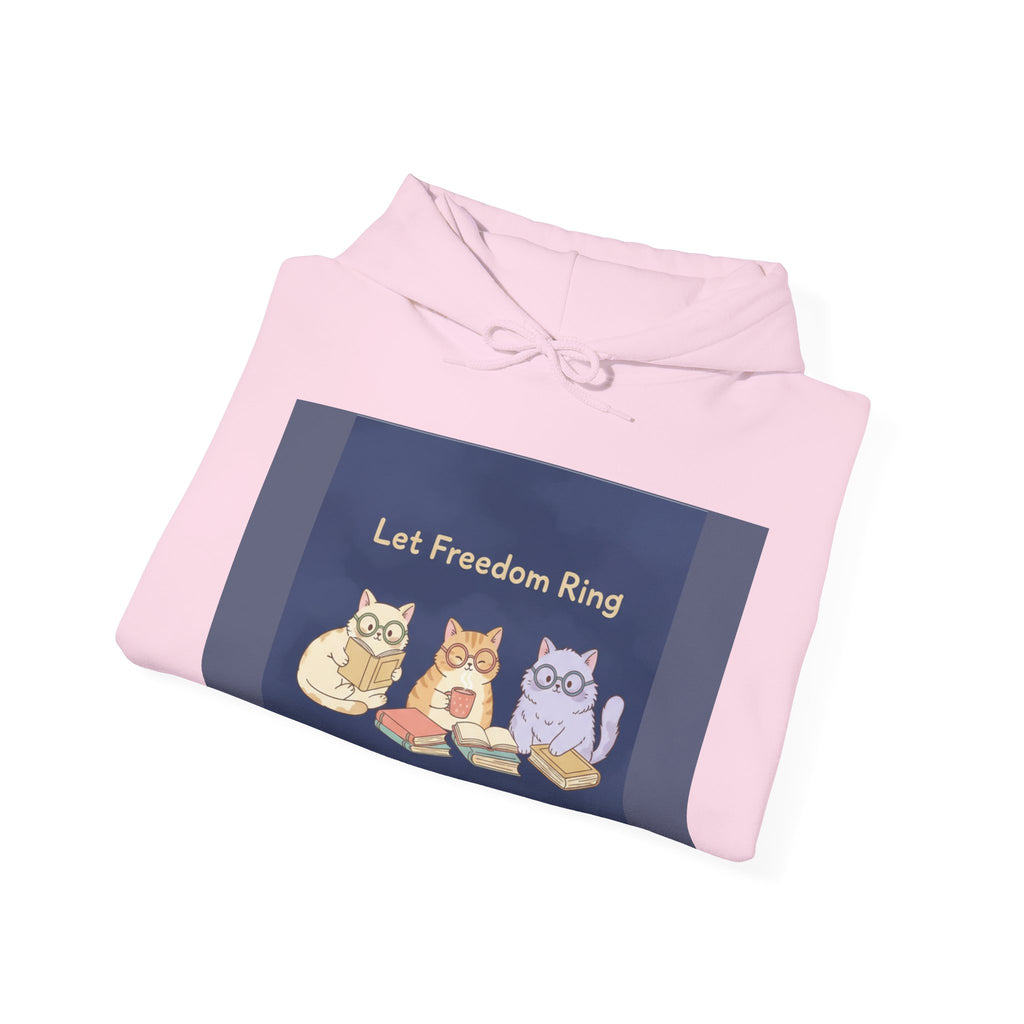 Cats With Glasses Hoodie – Let Freedom Ring