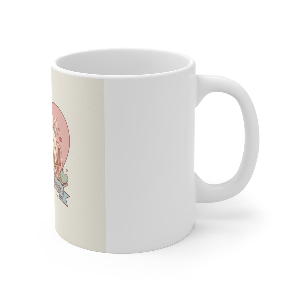 Main Character Energy Rabbits Mug 11oz