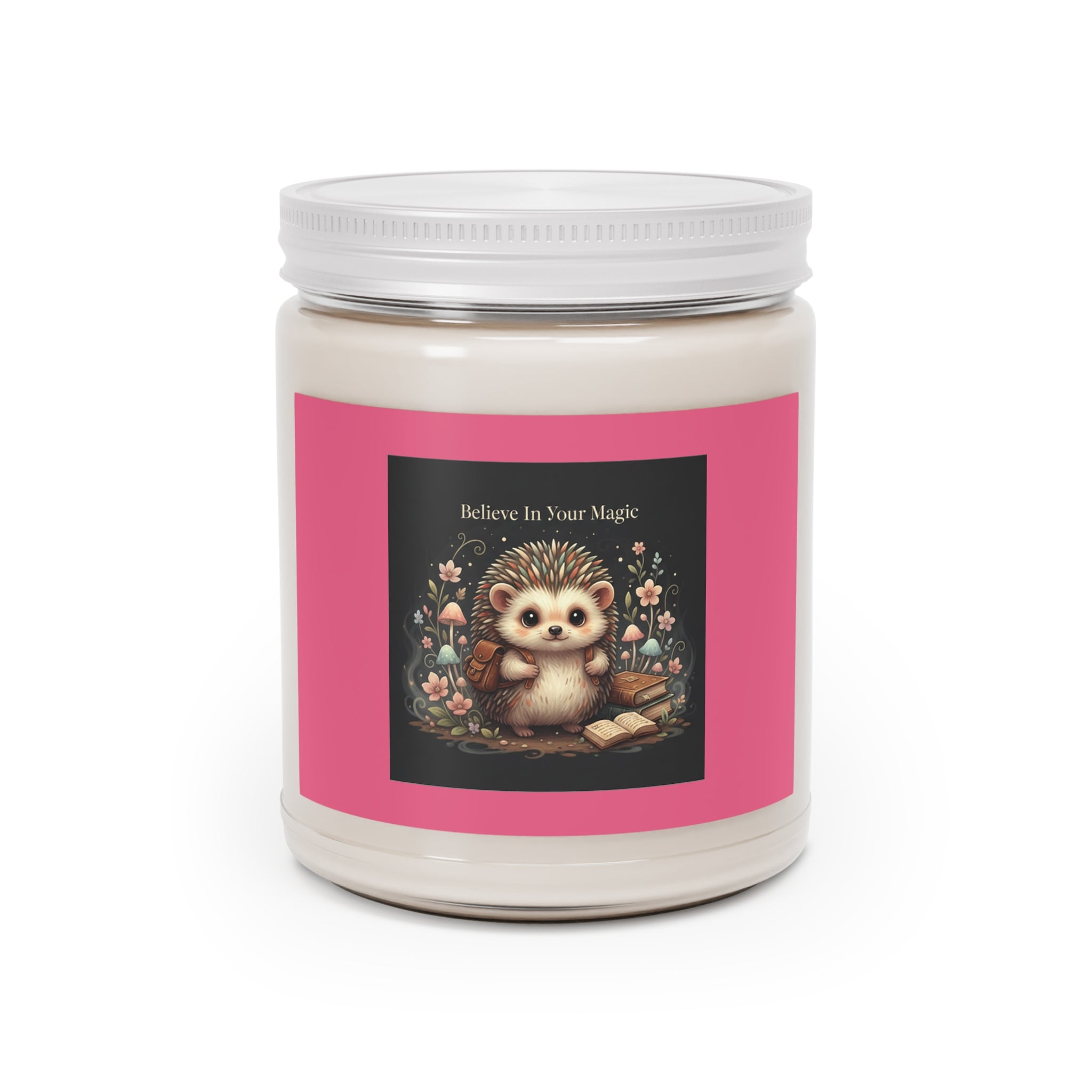 Hedgehog Scented Candle – Believe in Your Magic