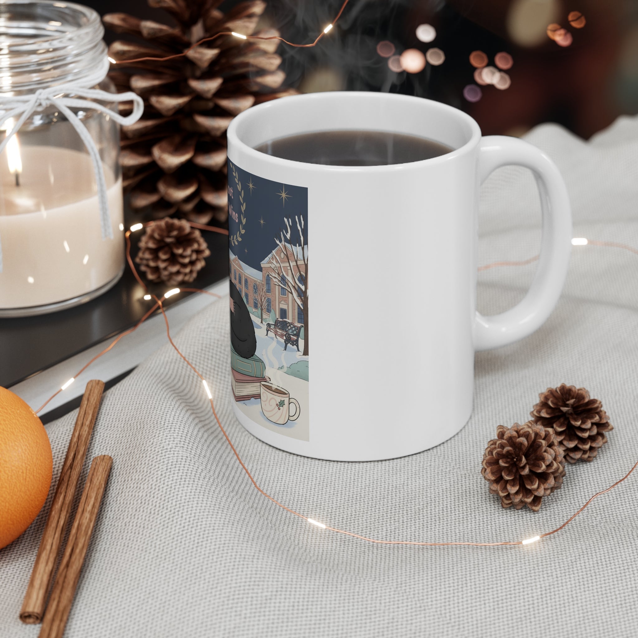 Black Cat Mug 11oz – Most Fun Wins