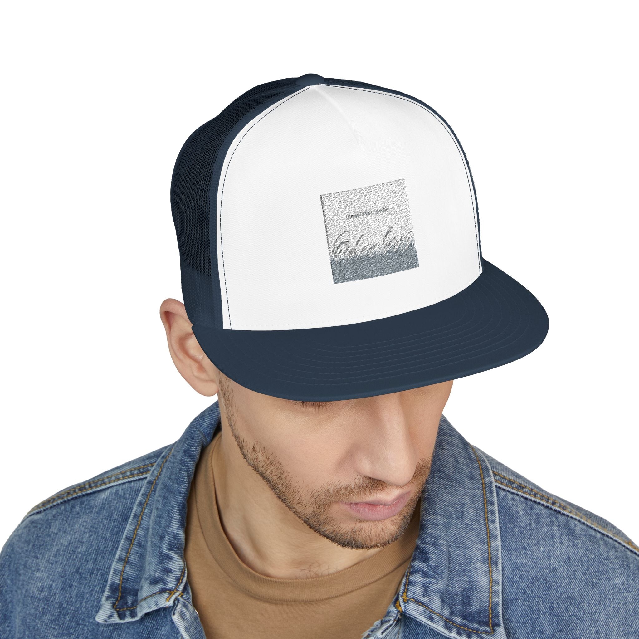 "LET THINGS UNFOLD" Black Cat Trucker Cap | College Girl Gift | Fashion | KayKay Classics