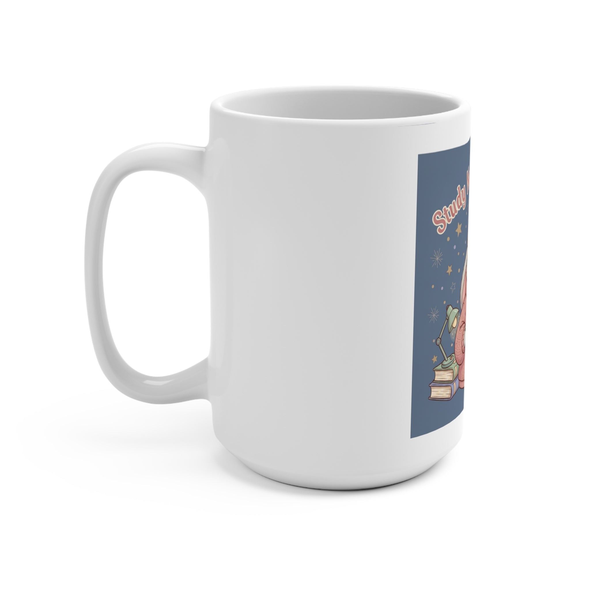 Bunny Mug 15oz – Study Now Slay Later